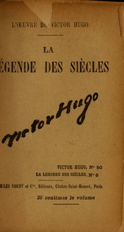 Cover of edition lalgendedessi189906hugo