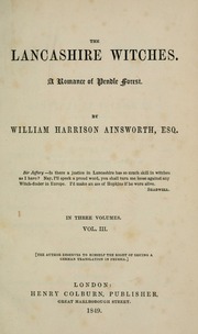 Cover of edition lancashirewitche03ains