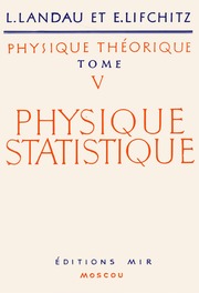 Physique Statistique (Landau, Lifchitz Physique Th