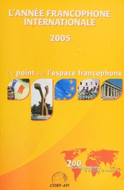 Cover of edition lanneefrancophon0000unse_k0b7
