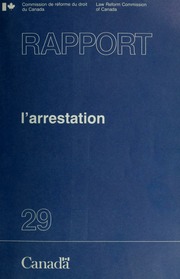 Cover of edition larrestation00lawr