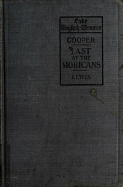Cover of edition lastofmohicansor01coop