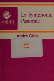 Cover of edition lasymphoniepasto0000gide_f8e4