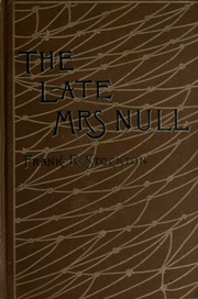 Cover of edition latemrsnull00stocrich