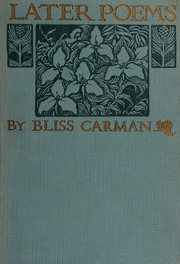 Cover of edition laterpoems0000carm