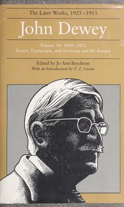 Cover of edition laterworks19251916dewe