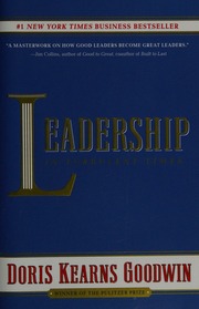Cover of edition leadershipinturb0000good_p3f3