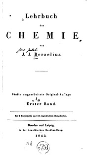 Cover of edition lehrbuchderchem05berzgoog