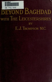 Cover of edition leicestershiresb00thomrich