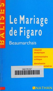 Cover of edition lemariagedefigar0000puec