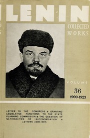 Cover of edition lenincollectedwo0036unse