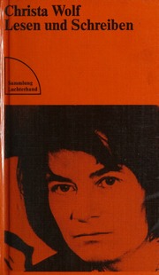 Cover of edition lesenundschreibe0000wolf_p3j1