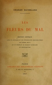 Cover of edition lesfleursdl00baud