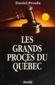 Cover of edition lesgrandsprocesd0000prou
