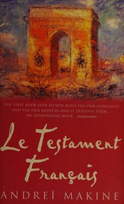 Cover of edition letestamentfranc0000andr