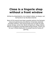 Close is a lingerie shop without a front window