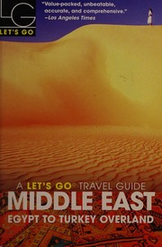 Cover of edition letsgomiddleeast0000unse