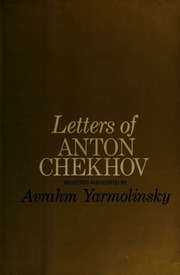 Cover of edition lettersofantonch0000chek_h1j8