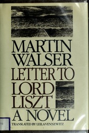 Cover of edition lettertolordlisz00wals