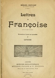 Cover of edition lettresfr00pr