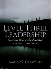 Cover of edition levelthreeleader00jame