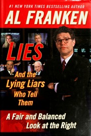 Cover of edition lieslyingliarswhfranrich