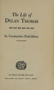 Cover of edition lifeofdylanthoma0000unse