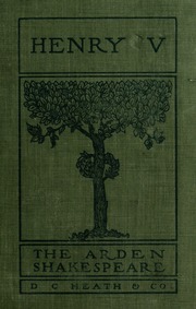Cover of edition lifeofhenryfifth1910shak