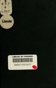 Cover of edition lincolndouglasde00link