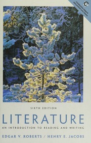 Cover of edition literatureintrod0000robe_b2x8
