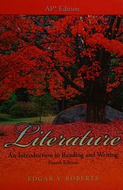 Cover of edition literatureintrod0004edrobe_q2z6
