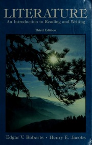 Cover of edition literatureintrod00edga
