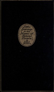 Cover of edition littlejourneysto00hubbrich
