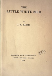Cover of edition littlewhitebird00barruoft