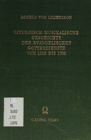 Cover of edition liturgischmusika0000lili