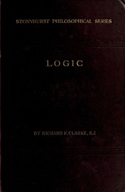 Cover of edition logiclogic00clarrich