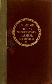 Cover of edition lohengrin00wagn