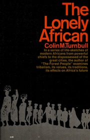 Cover of edition lonelyafrican0000turn