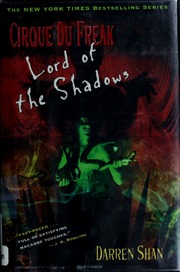 Cover of edition lordofshadows00shan