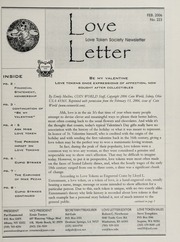 Love Letter: Newsletter of the Love Token Society - 2006