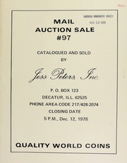 Mail auction sale #97 : quality world coins. [12/12/1978]