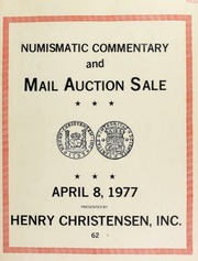 Mail auction sale : featuring coins, medals and banknotes of the world. [04/08/1977]