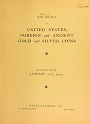Mail bid sale : United States, foreign and ancient gold and silver coins. [01/31/1939]