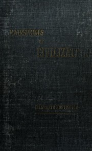 Cover of edition mainspringsofciv0000hunt