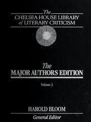 Cover of edition majorauthorsedit03bloo