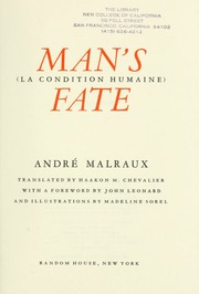 Cover of edition mansfatelacondit00malr
