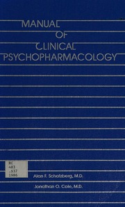 Cover of edition manualofclinical0000scha