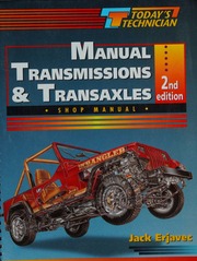 Cover of edition manualtransmissi0000erja_d2b3