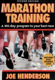 Cover of edition marathontraining0000hend