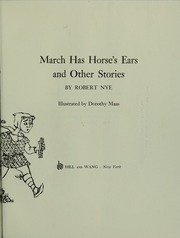 Cover of edition marchhashorsesea00nyer